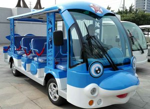 YJL-M14座海豚款（kuǎn）电动（dòng）观光车